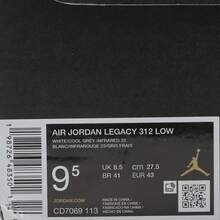 Men's Air Jordan Legacy 312 Low Casual Sneakers CD7069-113 - White - View 6