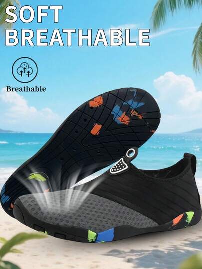 男士水鞋、男女通用游泳鞋、沙滩鞋、峡谷鞋、户外运动鞋、轻便冲浪鞋、游泳鞋、沙滩运动鞋、皮划艇鞋、潜水鞋、防滑鞋；赤脚防滑水袜