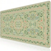 1 pieza Alfombrilla de escritorio con estampado floral rosa de ICasso, Alfombrilla de ratón extra grande, Alfombrilla de ratón grande antideslizante con bordes cosidos, Alfombrilla de ratón para computadora adecuada para juegos y oficina, Apta para portátil y PC, Regalo ideal de cumpleaños o Navidad, Mejor accesorio de escritorio Alfombrilla de ratón Decoración de escritorio Accesorios de oficina Suministros de oficina Decoración de oficina Alfombrilla de ratón Mesa de estudio Alfombrilla de ratón para escritorio Decoración de escritorio - Multicolor - Ver 6