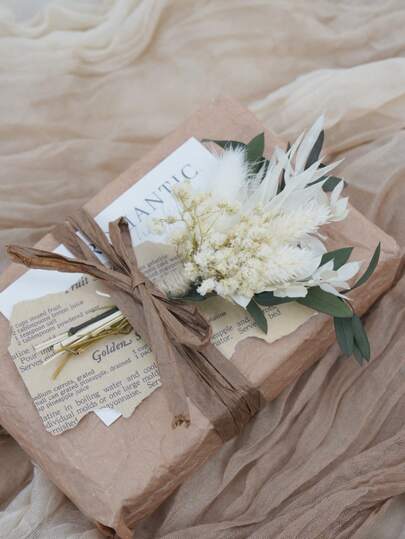 1/2/3/4/6/8/10/12/20pcs Mini Dried Flower Bouquet, Mini Dried Flower Vase Arrangement, Holiday Gift, Vase Filler, Wedding Centerpiece Decor, DIY Bouquet, Boho Style Mini Flower Bunch