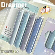 Vibrant Gradient Highlighter Set - 4 Packs Jumbo Dual-Tip Markers For Note Taking, Journaling & Travel, Eye-Caring Doodle Pens, School & Office Supplies - Sets - View 11