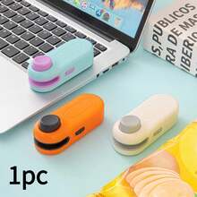 1 件便携式迷你热封机，食品塑料袋封口机，手持式家用小型热封装置（不含电池。 需单独购买）。 - 白色 - 查看 16