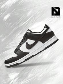 Nike Dunk Low Retro White Black Panda (Women's) – Women's Lifestyle Sneakers – Shose For Woman-Vintage-Autumn & Winter-Inspired Running Shoes, Shock-Absorbing Comfort, Gym To Streetwear Casual Wear - Prefect Thanks Giving Day & Chrismas Gift- DD1503 101 - 白色/黑色 - 查看 1