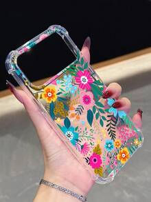 1pc Customized Phone Case, Compatible With Iphone 15/14 Plus/13 Pro/12 Pro Max/11, Can Be Customized With Letters, Names, Slogans Etc., Transparent Anti-Fall, Wear-Resistant, Anti-Fingerprint TPU Soft Full-Edge Case, Ideal Choice For Personal, Partner, Family, Friend, Bestie, Birthday, Anniversary Gift - Clear - View 4