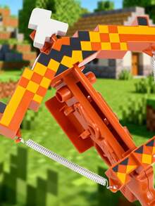 1件最新款MC My World玩具弹性弓弩棕色弓像素风格游戏玩具模型 - 完美礼物 - 生日礼物 - 理想礼物 - 惊喜礼物 - 节日礼物 - 季节性礼物 - 万圣节礼物 - 圣诞节礼物 - 游戏爱好者精致礼物 - 礼物 - 复活节礼物 - 彩色 - 查看 10