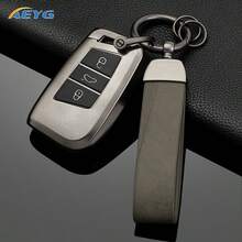New Grey TPU Car Key Fob Cover, Anti-Scratch Full Protection Key Case Shell, Fit For VW Magotan Passat B8 Sko Da Superb Kodiaq A7 Car Accessories - D - View 2