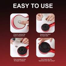 1pc Multi-Function Massage Brush With Protective Cover, Electric Scalp Massager, Red Light Anti-Hair Loss Brush, Deep Scalp Massage, 3 Modes, Personal Care Device, Gift For Lover, Birthday, Halloween - Multicolor - View 7