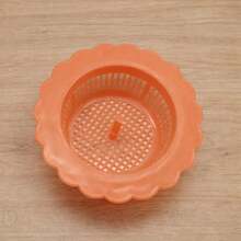 花朵形塑料水槽滤网：厨房浴室排水盖，带防堵塞毛发过滤器 - 彩色 - 查看 8