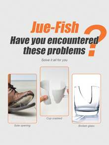 30克多用途防水透明陶瓷胶，快干型粘合剂，适用于玻璃、木材及其他一般用途 - 一件裝 - 查看 7