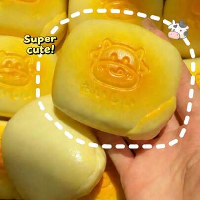 1pc Super Soft Milky Cream Filled Squishable Stress Relief Squeeze Toy, Sensory Toy, Perfect Gift For Girls, Birthday, Christmas, Halloween