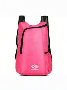 可折叠户外背包 - 轻便旅行包，可调节肩带，通勤和骑行设计，耐用拉链，实用口袋，尺寸小巧，是户外运动和健身的理想之选，男女皆宜，舒适可折叠 - 超轻便携收纳包，旅行包 - 防水背包，户外运动背包，小型背包，迷你背包，返校和假期旅行包，露营背包，返校季户外运动旅行包 - 彩色 - 查看 16