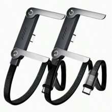 Cable de datos con soporte angulado, carga rápida, adecuado como regalo para novio, familia - Multicolor - Ver 13