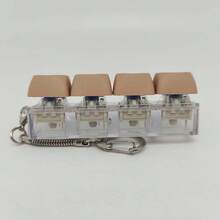 Fidget Keychain Toy, Pressure Relief Push Button Finger Toy, Collectible, Party Favor, Youth Creative Stress Relief Gadget,Fidget Toys,Fidget,Fidgets - Multicolor - View 4