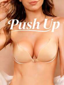 无肩带文胸、隐形露背文胸、自粘文胸、隐形提拉文胸、硅胶文胸，女士款 - 彩色 - 查看 1