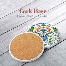 Coasters - boho çiçeği - Görünüm 4