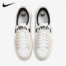 Nike SB Adversary PRM 低帮滑板鞋，男女通用，白/灰，春季新品，低帮 SB，舒适透气，防滑耐穿，适合健身、跑步和休闲运动。 - 白色 - 查看 3