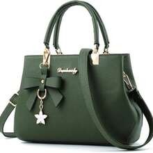 Halloween Drubeya Women's Handbag - Faux Leather Lined Shoulder Bag, Top-Handle Satchel Tote For Halloween Party & Daily Use Totes Bags For Women  Bolsos Bolsos Para Mujer Bolsos Para Mujer - 女士包綠色 - 查看 1