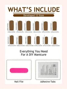 24pcs Acrylic French Manicure Medium Square Press-On Nails Set, Y2K Red Heart Shaped Artificial Nails, Suitable Nail Salons, Teenage Girls And Women Daily Wear And Holiday Party Decoration, Set - 多色 8 - 查看 7