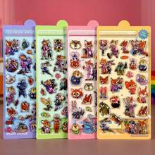 可爱3D立体水晶贴纸，卡通儿童手工奖励贴纸，适用于手机、相册 - 彩色 - 查看 1