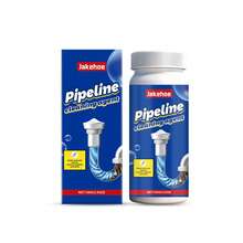 jakehoe 1 Pack Powerful Drain Cleaner Powder - Unclogs Kitchen And Bathroom Sinks, Toilets - Removes Grease And Debris - Essential Household Cleaning Item (Random New Or Old Model Shipped) - Powdery - View 8