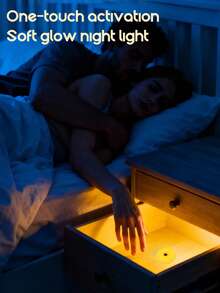 1个迷你甜甜圈夜灯 - USB充电，带触摸调光功能，磁吸/夹式便携床头灯 - 彩色 - 查看 6