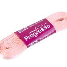 Satin Ribbon, 7mm Wide, In 10m Lengths. - SALMON (color 392) - View 2