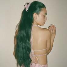 耐用醋酸纤维发夹 - 4 英寸爪夹，粉色树纹，适合细软和浓密头发 - CSO1084 - 查看 8