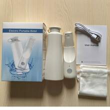 便携式电动冲洗器 - 适合产后和旅行使用，配备 350ml 水瓶 + 800mAh 电池，3 种水压模式，IPX7 级防水，兼容标准水瓶，Type-C 充电，适合成人、儿童、孕妇和新生儿使用。 - 白色 - 查看 13