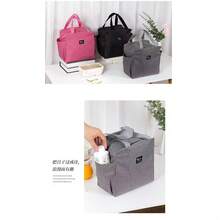 Lonchera Termica de gran Capacidad,Portatil,Plegable,Para camping y picnic. - Negro - Ver 6