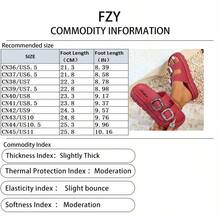 FZY These 2026 Spring/Summer New Women's Flat Sandals Feature A Non-Slip Thick Sole, Stylish Solid Colors, Buckle, And Adjustable Design. Suitable For Outdoor Beach Activities, Travel, Parties, Etc., They Are Ideal For Students And Working Professionals Commuting To Work Or Wearing During The Back-To-School Season. They Are Also Essential Lounge Slippers For Women, And Make Great Holiday Gifts For Couples And Friends. Valentine's Day Couple Beach Shoes Are A Perfect Choice For Outdoor Beach Wear. Made Of Durable, Lightweight, Soft, And Comfortable EVA Material, They Are A Top Choice For Everyday Wear In Spring And Summer.Must-Have Outfits For Valentine's Day - 紅色 - 查看 2