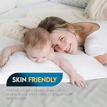 JASUVII Protectores de colchón Protector Cubre Colchón Impermeable a Prueba de ácaros  Suave Transpirable Funda de colchón King:198 x 203 x 45CM - Rey - Ver 6