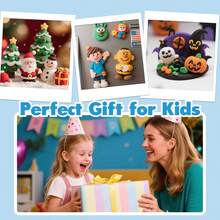 Air Dry Clay Kit, 12/ 24 /36/ 48 Colors Modeling Clay Ultra Light Magic Clay With Tools, And Modeling Clay, Ideal Gift For Kids (Clay+ Tools,Color Random),Modeling Clay,Air Dry Clay For Kids,Clay For Kids,Polymer Clay Kit,Foam Clay - Multicolor - View 10