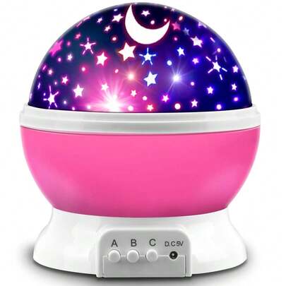 Star Projector Night Lights For Kids, Birthday Gifts For 1-4-6-14 Year Old Girl Boy Kids Bedroom, Glow In The Dark Stars Moon For Child Asleep Peacefully
