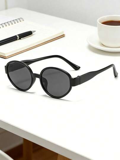 1副/2副复古个性化INS风小圆框眼镜，时尚