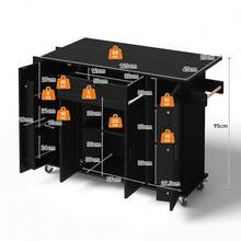 Cabinets - Black + MDF + European - View 9