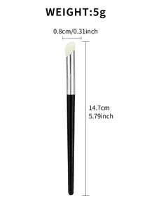 1支遮瑕刷，迷你斜角歌舞伎化妆刷，适用于眼下、鼻部轮廓，可用于遮瑕、晕染、定妆、粉底液和散粉。 - 彩色 - 查看 4