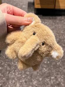 Plush Elephant Earphone Case Compatible With Apple 1/2/3/4/Pro/Pro2 Earphone Protective Cover - Brown - View 7