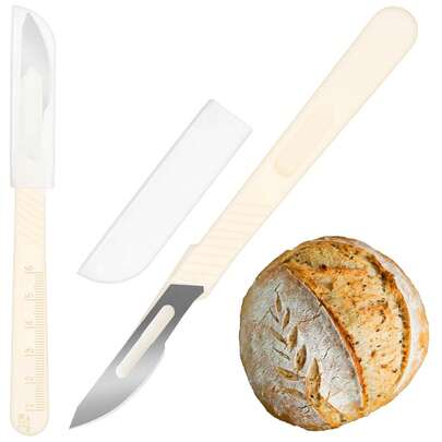 1件装面包雕刻工具，适用于自制面包和烘焙，可用于面包雕刻和标记。