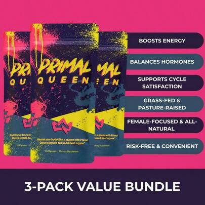 PrimalQueen Beef Organ Superfood - 90 Day Refill (3-Pack)