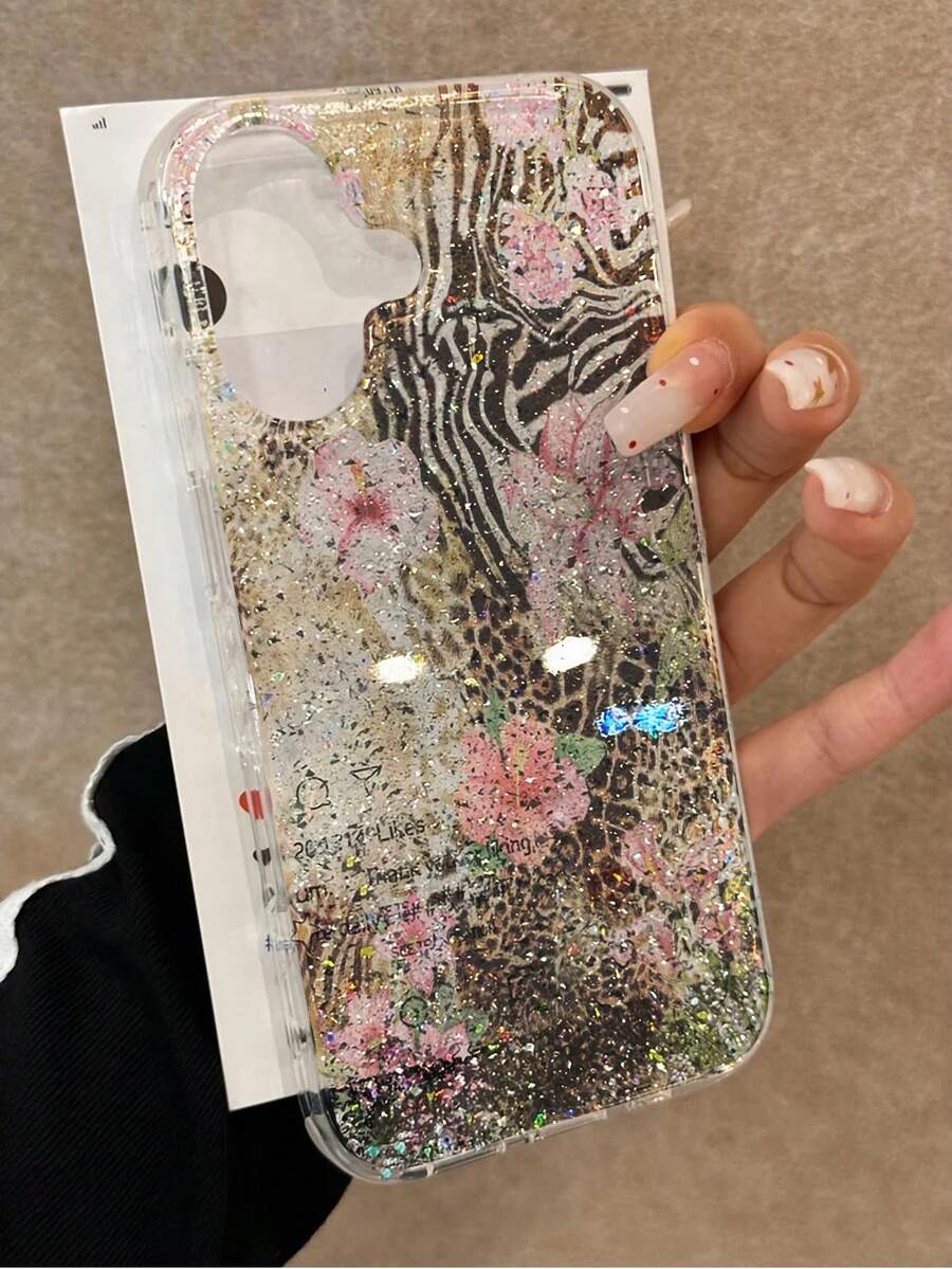 奢华豹纹硅胶猎豹纹高级IMD闪光渐变亮面豹纹花卉彩绘防震手机壳，兼容苹果 16 Pro Max、16、16 Pro；高级闪光渐变亮面手机壳，兼容 15 Pro Max；新款防震手机壳，兼容 14、13、12/11；超薄磨砂手机壳，兼容 14 Pro Max、11、14、13 Plus；柔软硅胶手机壳，兼容 15，春季礼物