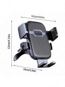 1-Piece ABS Material 360-Degree Rotatable Non-Slip Car Air Vent Smartphone Holder, Suitable For Fixing Mobile Phones On Car Air Vents - A - View 4