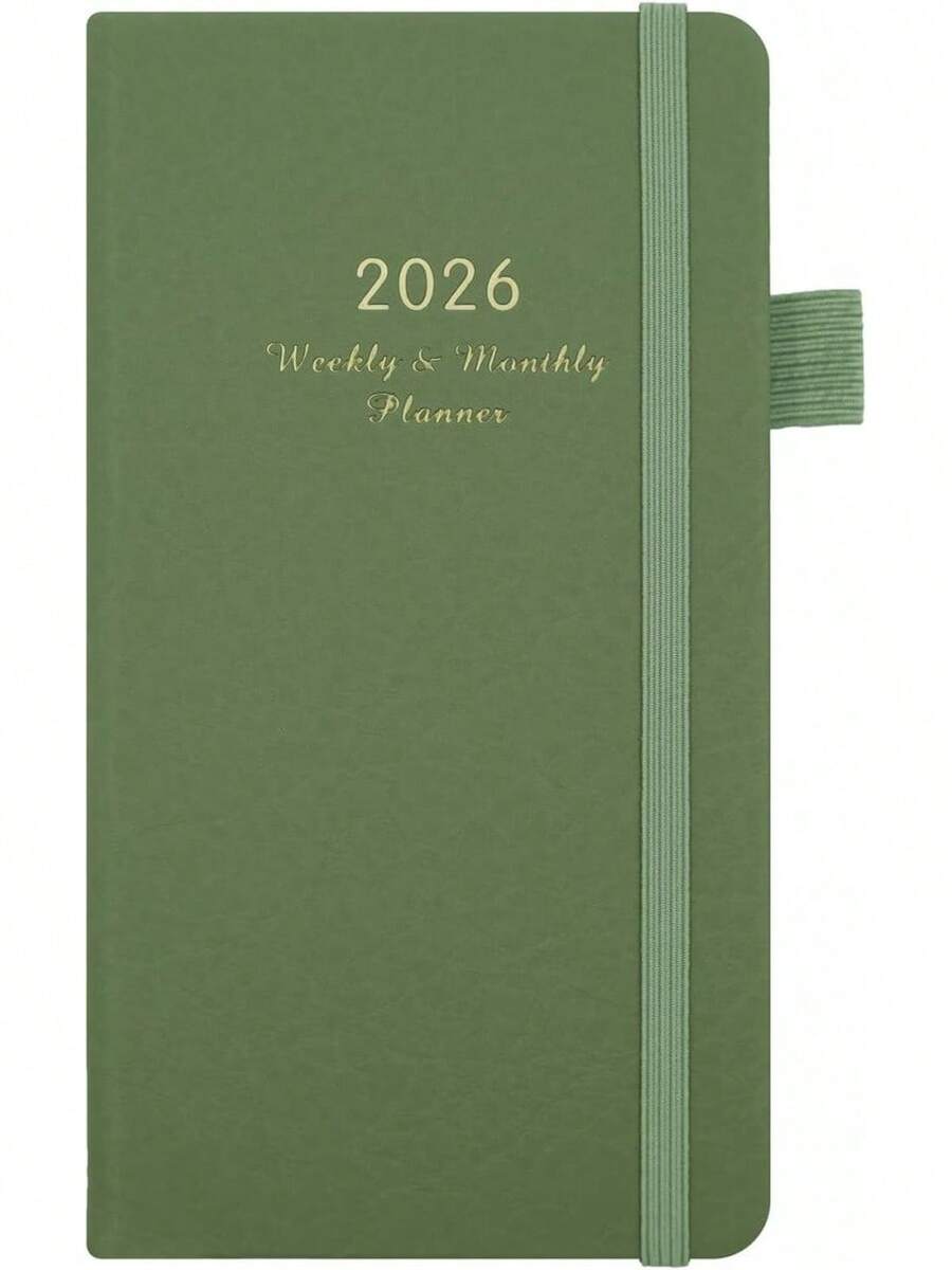 2026 Pocket Planner, Small Weekly And Monthly Calendar Planner 2026 ...