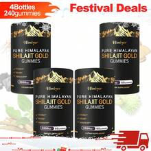 Pure Himalayan Shilajit Gummies 3000mg - Contains 75% Fulvic Acid + Various Herbs | Relieves Stress | Improves Focus | Hypoallergenic Formula | Local Warehouse For Fast Shipping - 300g - Xem 11