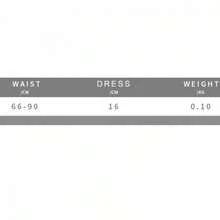 Women's  Hip Scarf Elegant Solid Color Asymmetric Ruffled Waist Belt Skirt For Party Carnival Wear - 紅色 - 查看 7