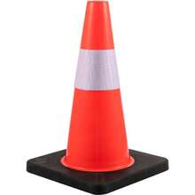 Uimoso Safety Cones Traffic Cones 18 Orange Reflective Collars Road Cones 5PCs - 1 - View 10
