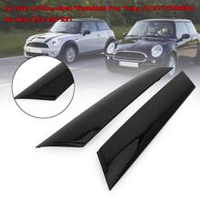 2x Front A Pillar Black Windshield Post Trims 51137272583/84 For Mini R55 R56 - A - View 1