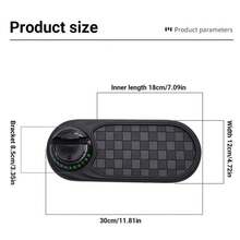 Multi-Function Car Anti-Slip Mat, 2025 Multi-Function Car Dashboard Phone Holder, Universal Rotatable Anti-Slip Dashboard Mat With Temporary Parking Number - Anti-slip Mat - View 9
