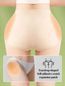 Women's Silicone Breast Pads, Fake Buttocks, Adhesive Shaping Stickers, Buttocks Pads, Breast Augmentation, Buttocks Enlargement, Improve Sagging Body Shape, Create Sexy Curves, Peach-Like Buttocks, Suitable For Tight Clothing, Yoga Pants, Jeans - Multicolor - View 4