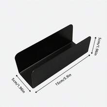 Molde para hornear en forma de U, antiadherente, rectangular, para hacer pan, biscotti y galletas - Negro - Ver 2