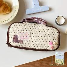 这款松果部落大容量铅笔盒采用纽扣装饰和拉链封口，方便携带。它还设有独立隔层，方便整理文具。无论是上学、办公，还是作为圣诞节、情人节、生日或新年礼物，都是理想之选。 - 多色 - 查看 9